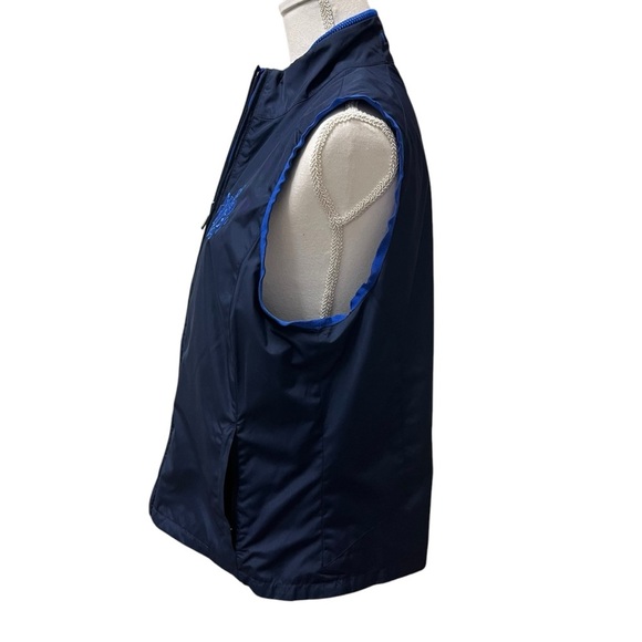 Ralph Lauren Reversible Crested Vest Blue Size Large *Has Flaws* - Picture 2 of 15